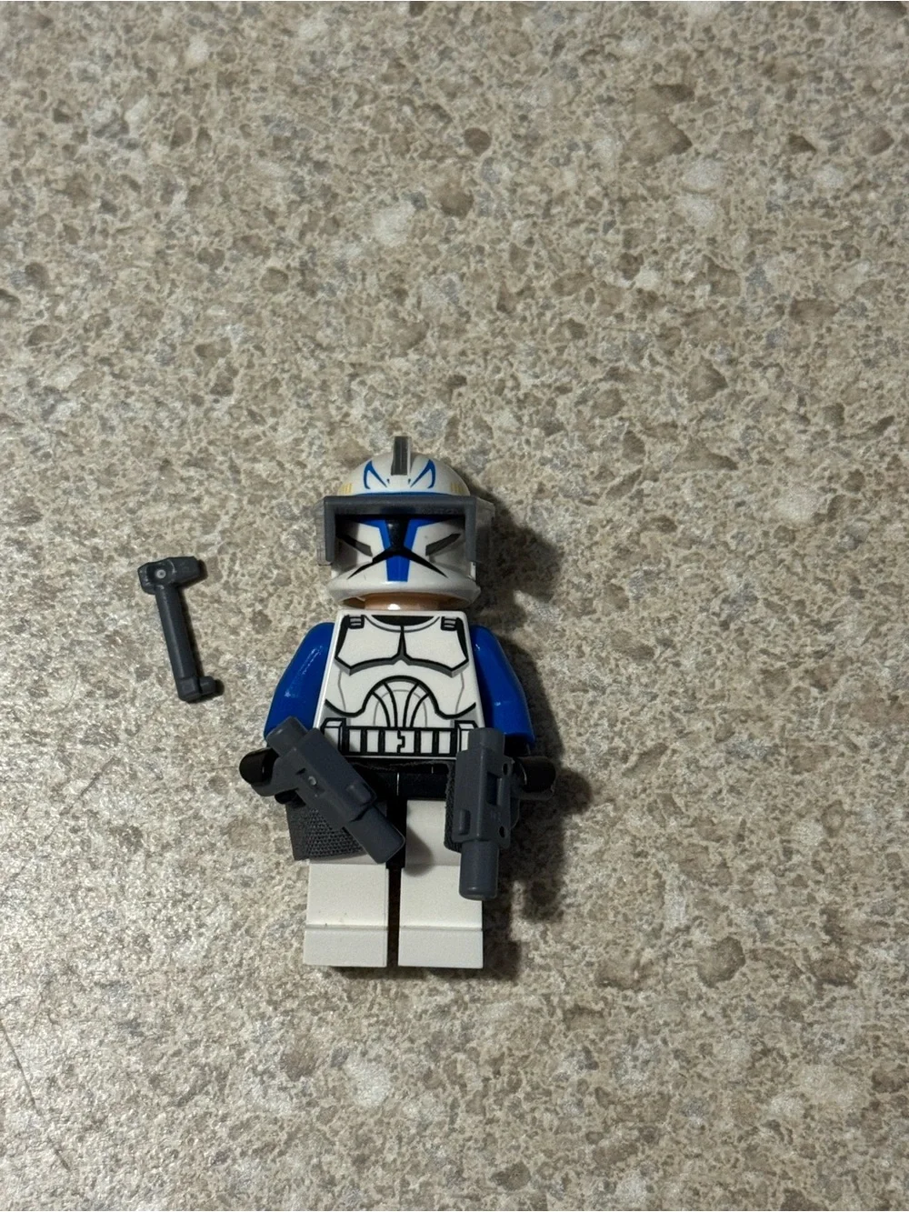 100% Authentic LEGO Star Wars Phase 1 Captain Rex Minifigure 7675 Not Complete